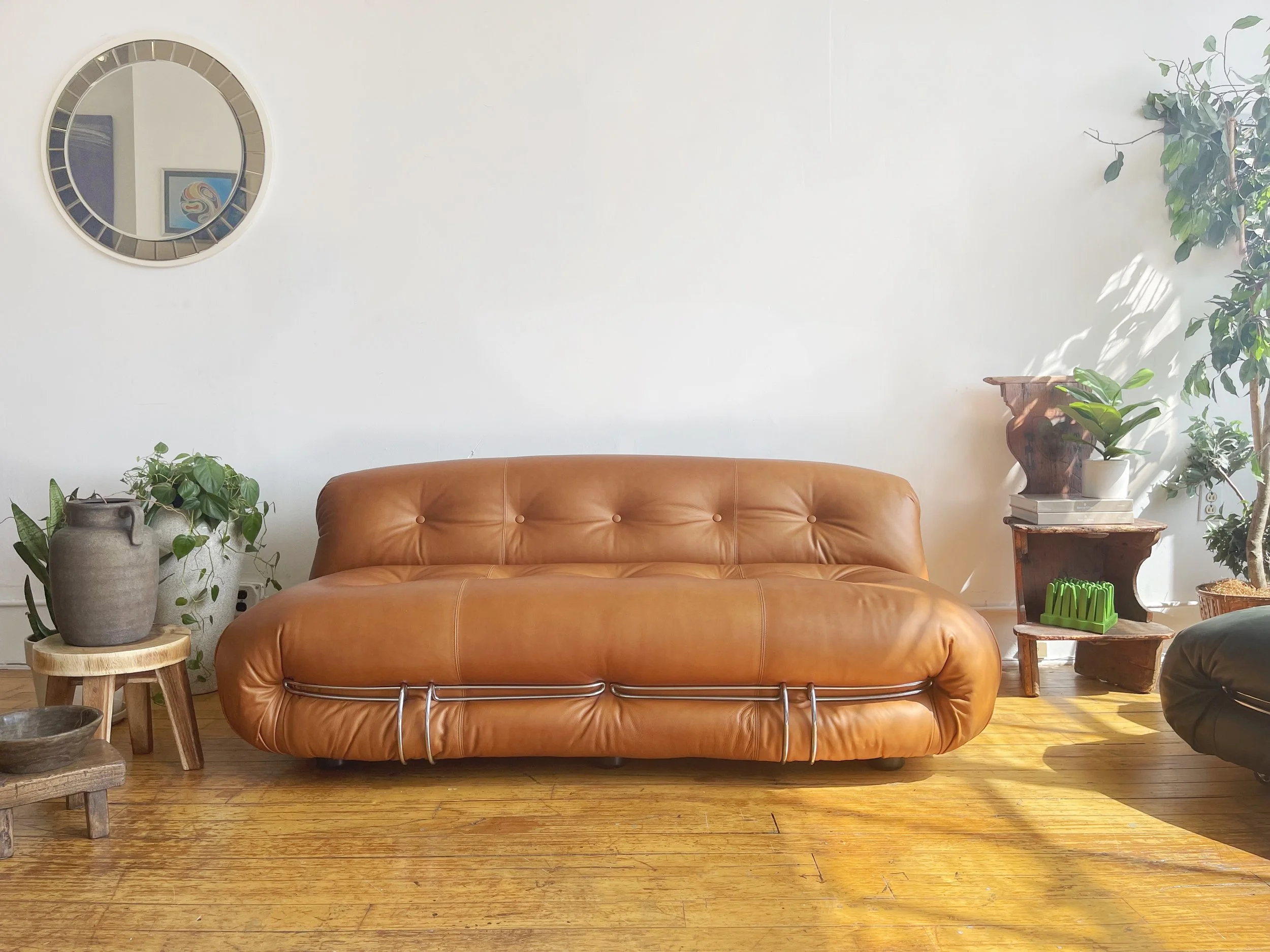 Vintage Soriana Sofa design Afra and Tobia Scarpa for Cassina